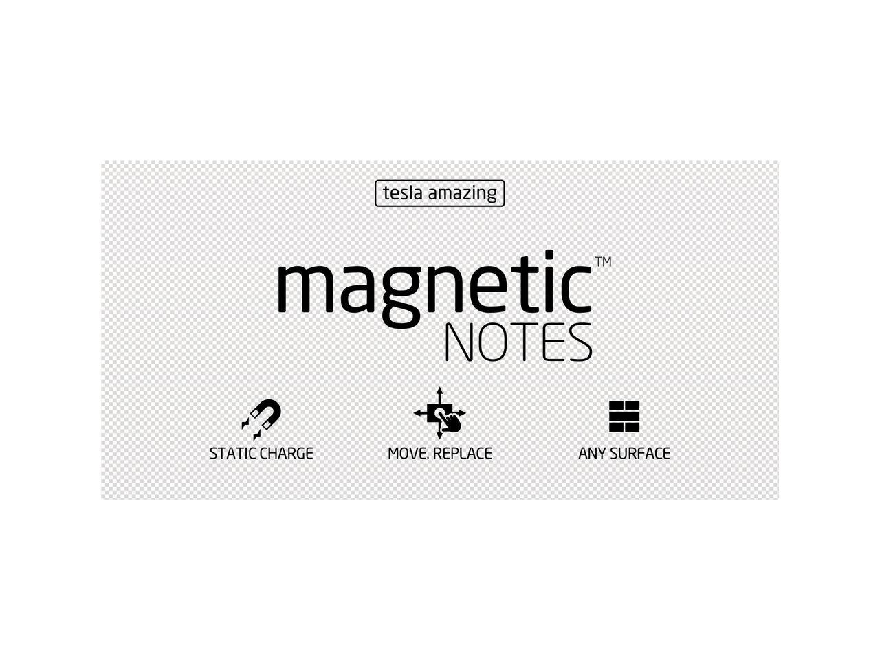 Magnetic Notes Color Clásico - L