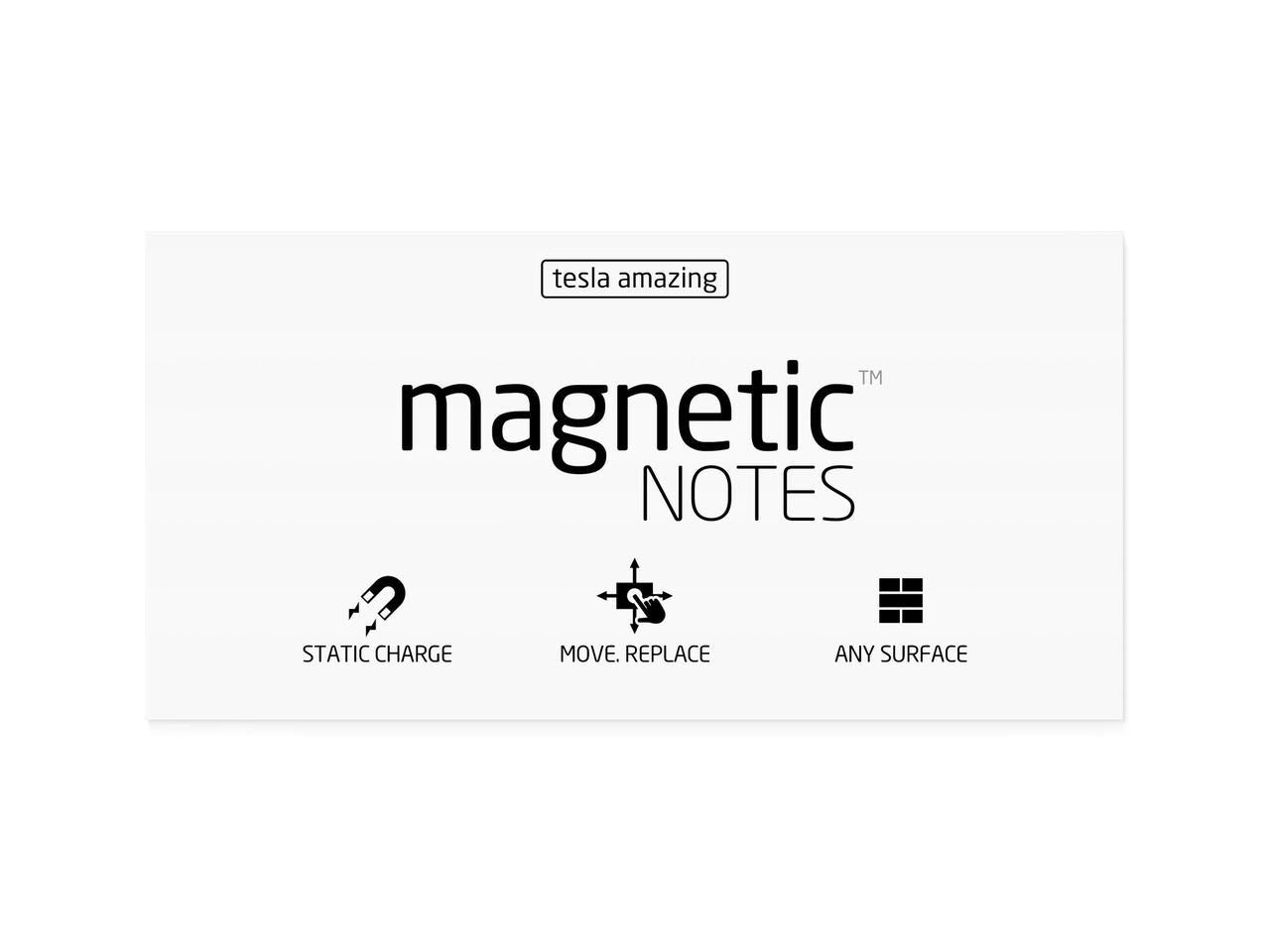 Magnetic Notes Color Clásico - L