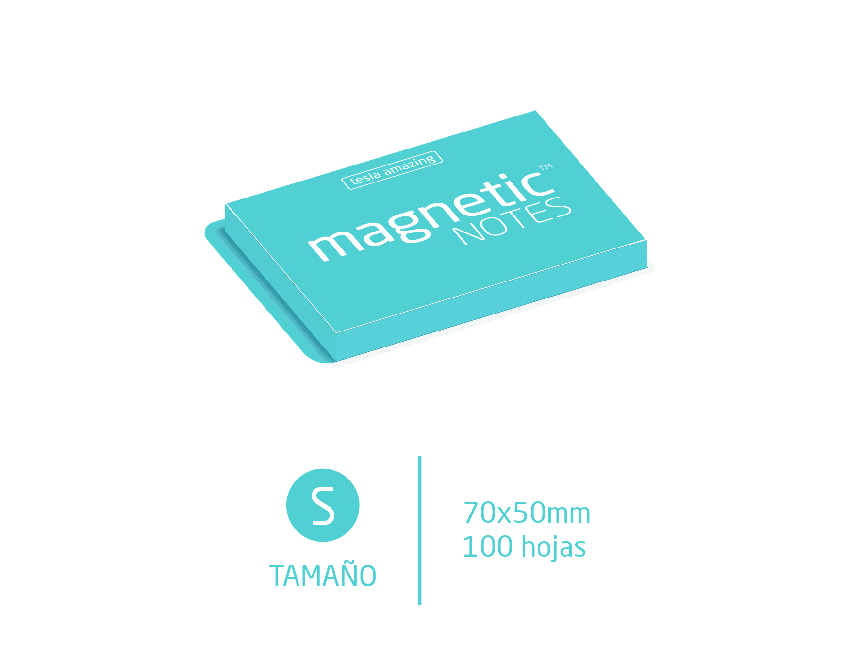 Magnetic Notes Color Pastel - S