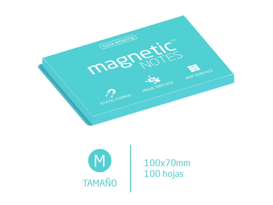 Magnetic Notes Color Pastel - M